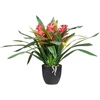 Beliani Dirbtinis augalas GUZMANIA ATILLA 50 cm Žalias