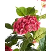 Beliani Dirbtinis augalas HORTENSIUM 120 cm raudonas