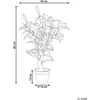 Beliani Dirbtinis augalas LILIARIUM 85 cm rožinis