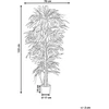 Beliani Dirbtinis augalas LONGIFOLIA 155 cm žalias