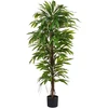 Beliani Dirbtinis augalas LONGIFOLIA 155 cm žalias