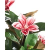 Beliani Dirbtinis augalas MAGNOLIA TREE 90 cm raudonas