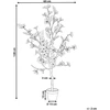 Beliani Dirbtinis augalas MAGNOLIA TREE 128 cm žalias
