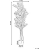 Beliani Dirbtinis augalas MONSTERA PLANT 221 cm žalias