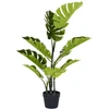 Beliani Dirbtinis augalas MONSTERA PLANT 94 cm Žalias