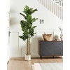 Beliani Dirbtinis augalas MONSTERA PLANT 221 cm žalias