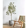 Beliani Dirbtinis augalas OLIVE TREE 153 cm žalias