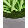 Beliani Dirbtinis augalas ONION GRASS 120 cm baltas