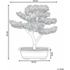 Beliani Dirbtinis augalas PINE 37 cm, žalias