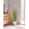 Beliani Dirbtinis augalas POMPOM GRASS 120 cm žalias