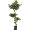 Beliani Dirbtinis augalas RUSCUS TREE 166 cm žalias
