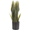 Beliani Dirbtinis augalas SNAKE PLANT 40 cm Žalias