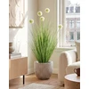 Beliani Dirbtinis augalas SNOWBALL BUSH 125 cm Žalias