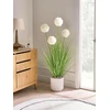 Beliani Dirbtinis augalas SNOWBALL BUSH, 120 cm, baltas