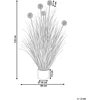 Beliani Dirbtinis augalas SNOWBALL BUSH 125 cm Žalias
