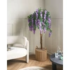 Beliani Dirbtinis augalas WISTERIA TREE 150 cm Žalias