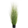 Beliani Dirbtinis augalas ZEBRA GRASS 120 cm žalias