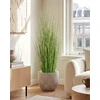 Beliani Dirbtinis augalas ZEBRA GRASS 120 cm žalias