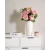 Beliani Dirbtinių gėlių puokštė COLARES 62 cm rožinė