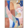 Beliani Drobė BITETTO Moteriškas motyvas 63 x 99 cm spalvotas