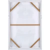 Beliani Drobės paveikslas CAMPLI su gyvūnų motyvu 63 x 99 cm pilkas