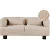 Beliani Dviejų vietų sofa MOVIK, Boucle, smėlio spalvos
