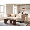 Beliani Dviejų vietų sofa MOVIK, Boucle, smėlio spalvos