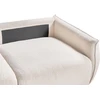 Beliani Dvivietė modulinė sofa MESNALI Boucle, kreminė balta
