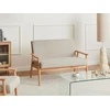 Beliani Dvivietė sofa ESRUM šviesiai ruda/pilka