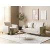Beliani Dvivietė sofa FENES, smėlio spalvos