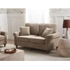 Beliani Dvivietė sofa GINNERUP, ruda