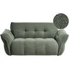 Beliani Dvivietė sofa HALBA Boucle Žalia