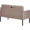 Beliani Dvivietė sofa LAHTI šviesiai ruda