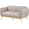 Beliani Dvivietė sofa LJUNG, šviesiai ruda
