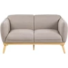 Beliani Dvivietė sofa LJUNG, šviesiai ruda