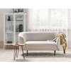 Beliani Dvivietė sofa LOEN, šviesiai smėlio spalvos