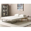 Beliani Dvivietė sofa lova EDLAND iš „Boucle“ audinio, balta