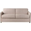 Beliani Dvivietė sofa lova ISHOJ šviesiai ruda