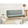 Beliani Dvivietė sofa lova KALFAFEL žalia