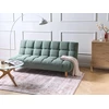 Beliani Dvivietė sofa-lova RISOR, šviesiai žalia