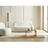Beliani Dvivietė sofa LOVBERG, balkšva