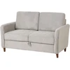 Beliani Dvivietė sofa MARE pilka