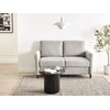 Beliani Dvivietė sofa MARE pilka