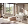 Beliani Dvivietė sofa NACKA Boucle, balta