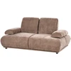 Beliani Dvivietė sofa NACKA, šenilinė, ruda
