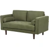 Beliani Dvivietė sofa NURMO tamsiai žalia