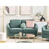 Beliani Dvivietė sofa TROSA žalia