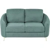 Beliani Dvivietė sofa TROSA žalia