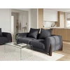 Beliani Dvivietė sofa VINLIDEN, juoda