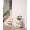 Beliani Gėlių stovas HAREBELL 52 cm kreminės baltos spalvos metalinis